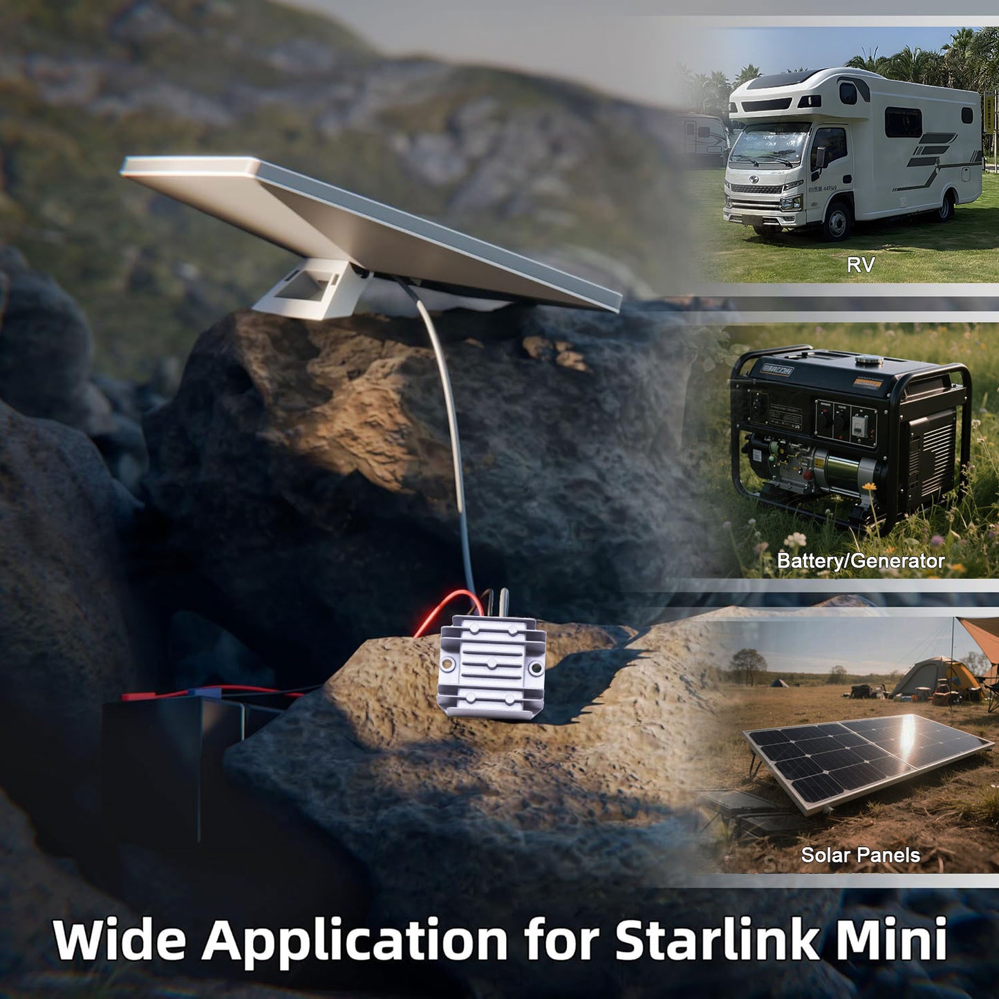 12V 24V to 30V 3.5A Starlink Mini Converter