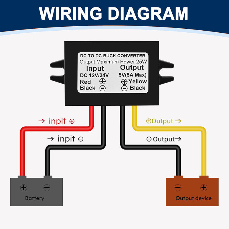 12V to 5V 3A Converter | DC DC Step Down Converter