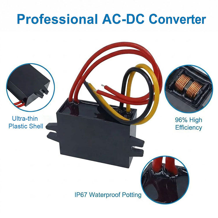 AC 12V/24V to 5VDC 3A Buck Converter | Step Down Converter