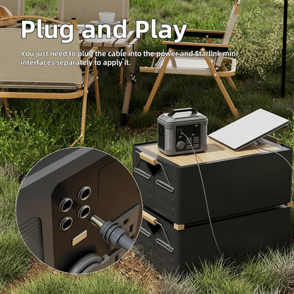 Starlink Mini DC Power Extension Cable | Plug and Play for Starlink Mini