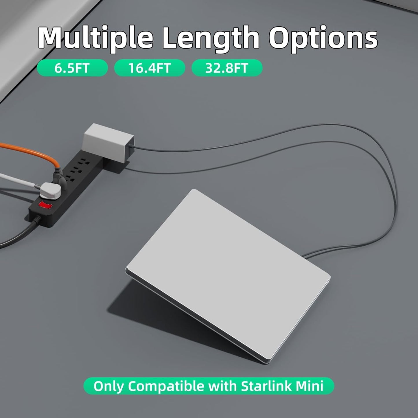 Starlink Mini DC Power Extension Cable | Plug and Play for Starlink Mini