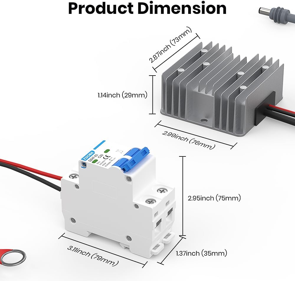 Starlink Gen 3 12V Conversion Kit | 12V to 57V 4.5A DC Step up Converter